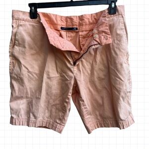 B Draddy Men's Pink Shorts flat front Chino 9 inch inseam waist 36
